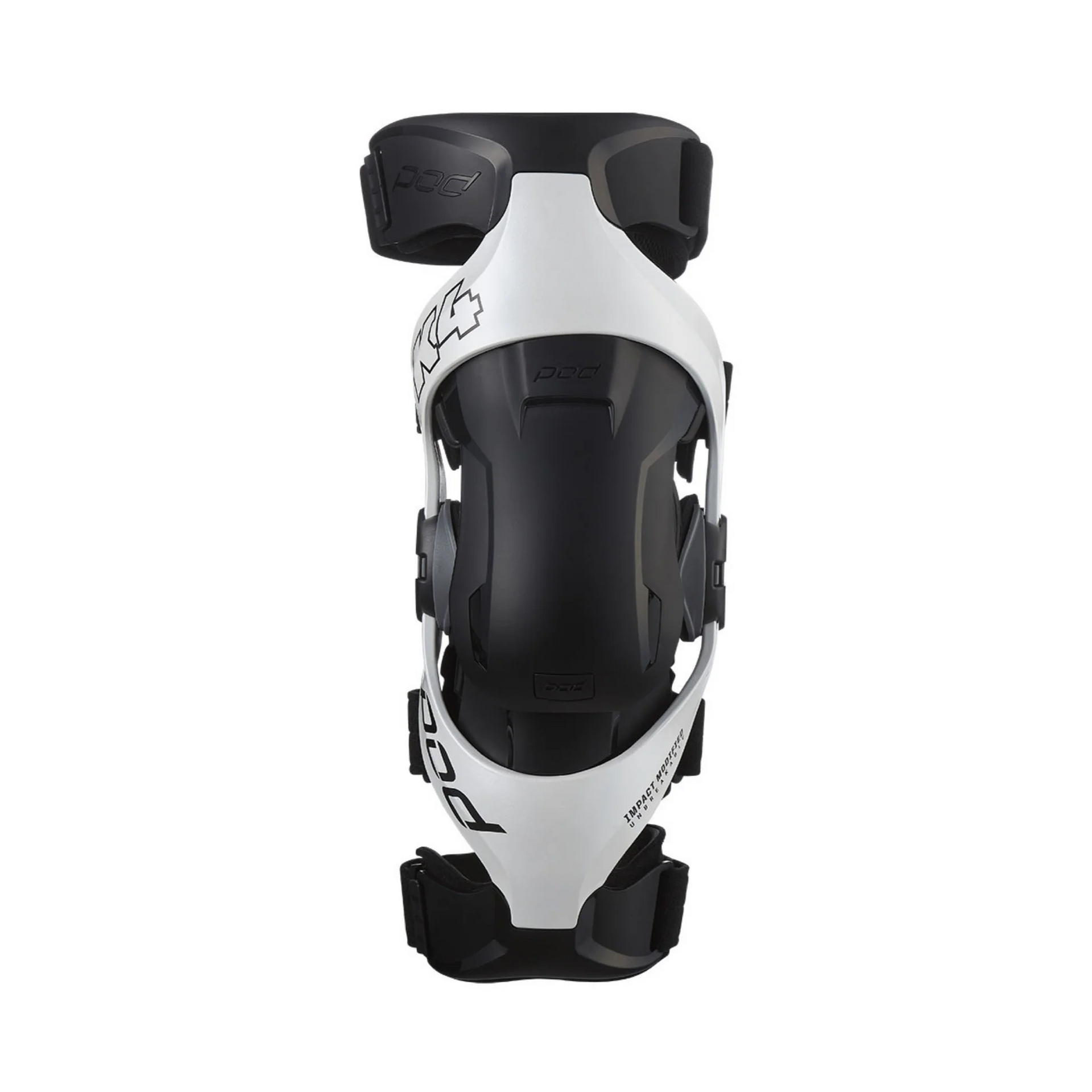 White and Black Knee Brace With Side Straps — Gall Bros Medical in Robina, QLD