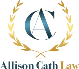 Allison Cath Law A logo for allison cath law with a laurel wreath