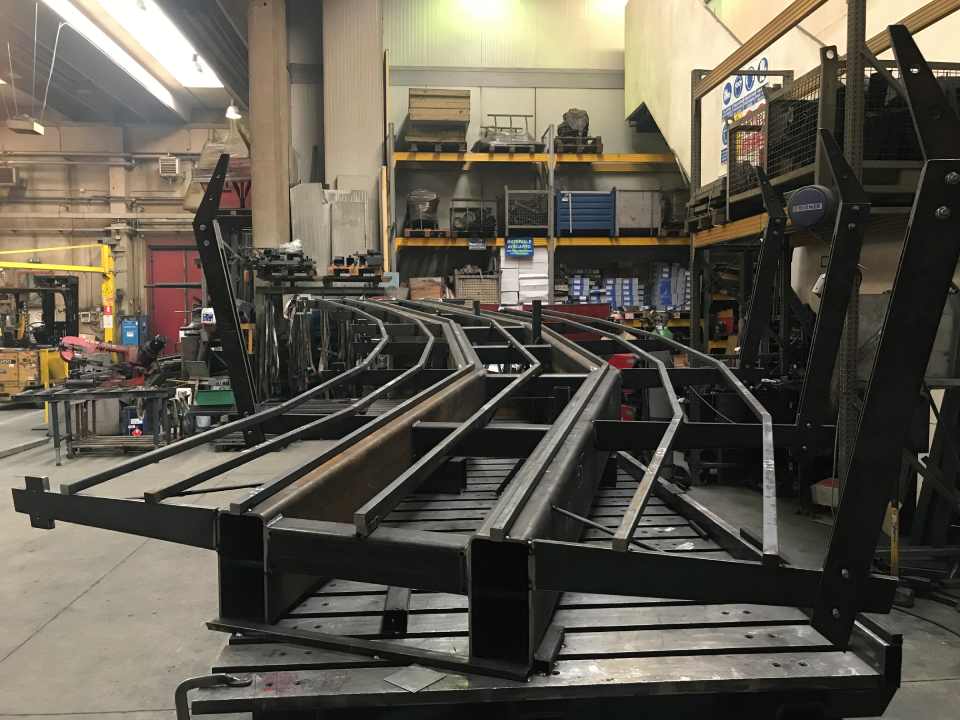 Ausführung von Metallstrukturen