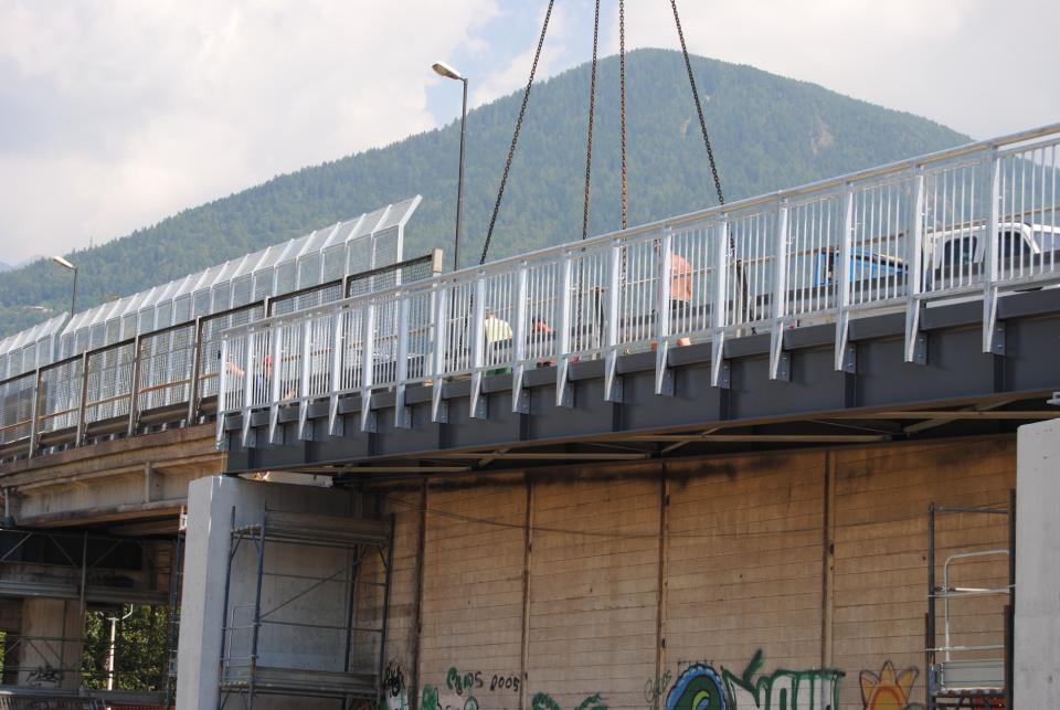Montaggio ponte
