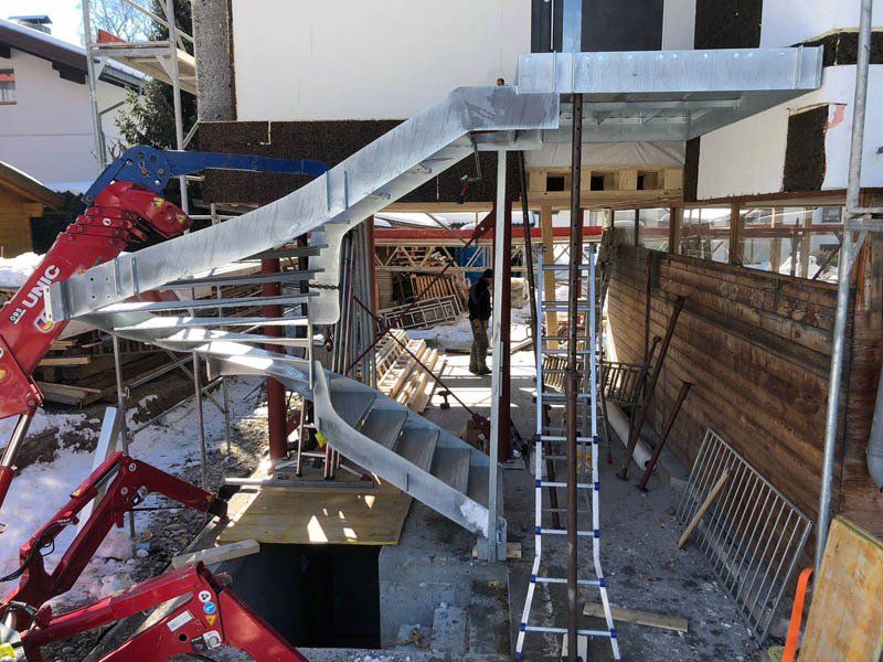 Custom-made stairs