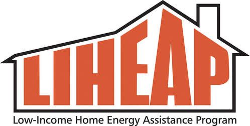 LIHEAP logo in orange inside a house outline, with “Low-Income Home Energy Assistance Program” below