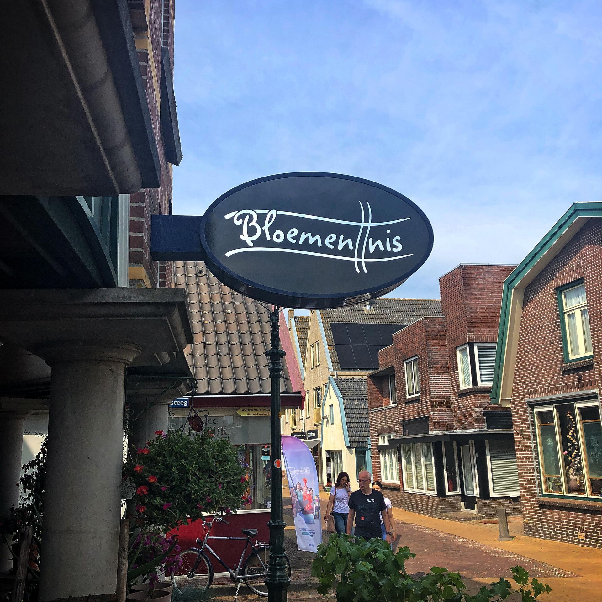 Revisie van de lichtbak van de Bloemennis in de nieuwe huisstijl