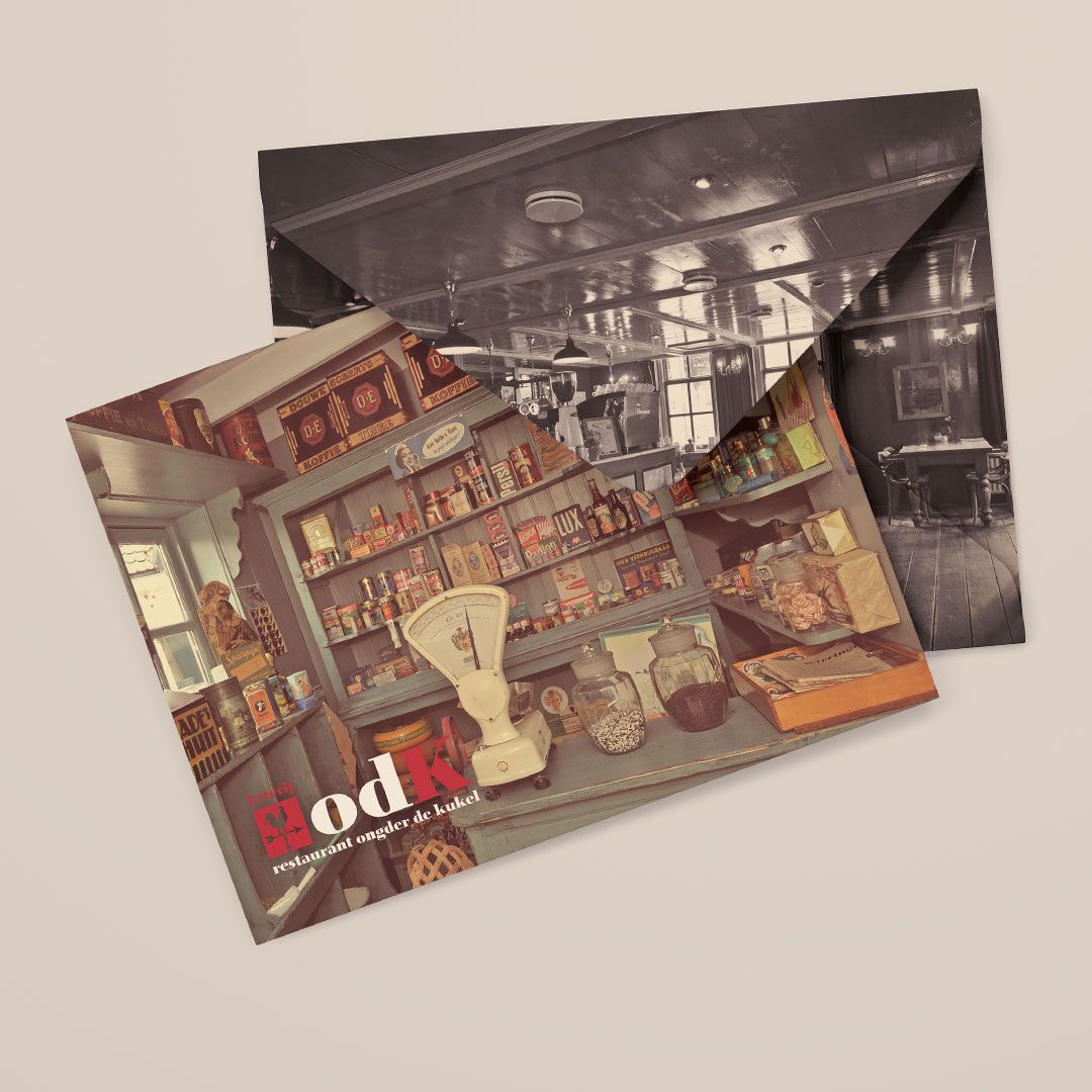 Dinerbon Ongder de Kukel by reclamestudio Morant