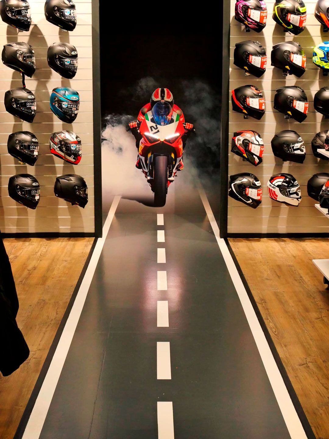 Binnen reclame indoor by reclamestudio Morant