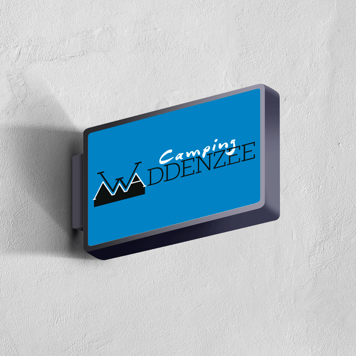 logo camping Waddenzee by reclamestudio Morant