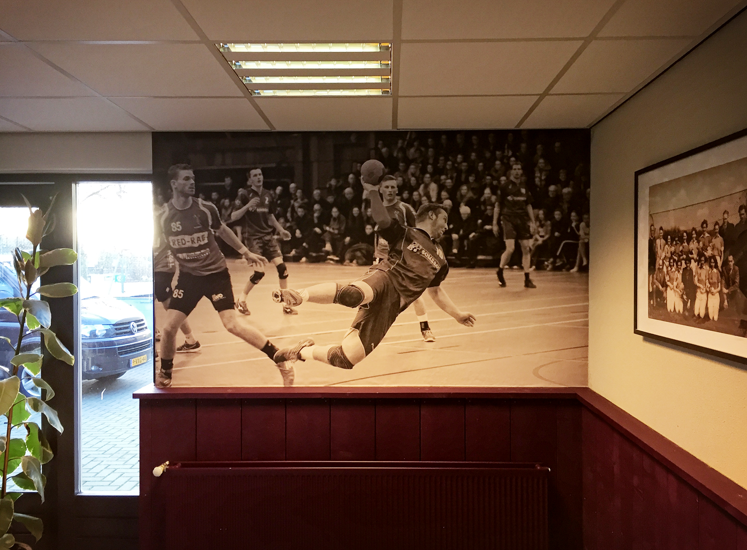 Fotobehang (airtex) kantine Tonegido by reclamestudio Morant
