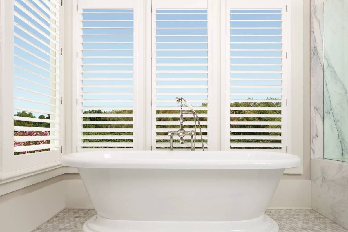 Hunter Douglas Palm Beach™ Polysatin™ Vinyl Shutters near Atlantic Beach, North Carolina (NC)