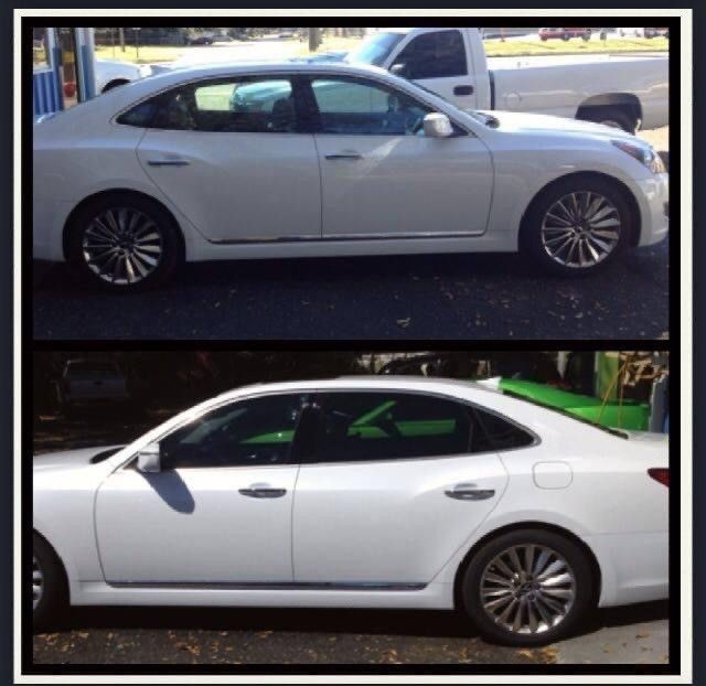 Black Car Door — Pensacola, FL — Advanced Auto Detail Center Black Car Door — Pensacola, FL — Advanced Auto Detail Center
