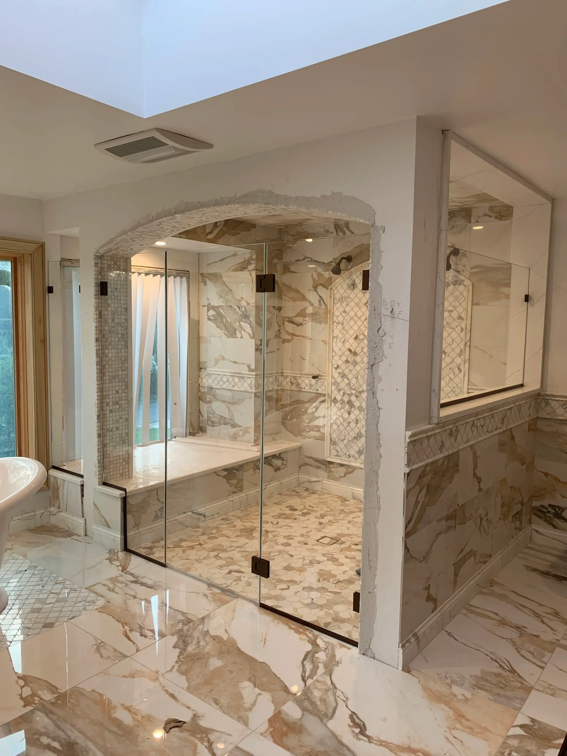 custom shower doors