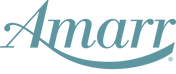 Amarr logo in teal script with curved underline on a white background