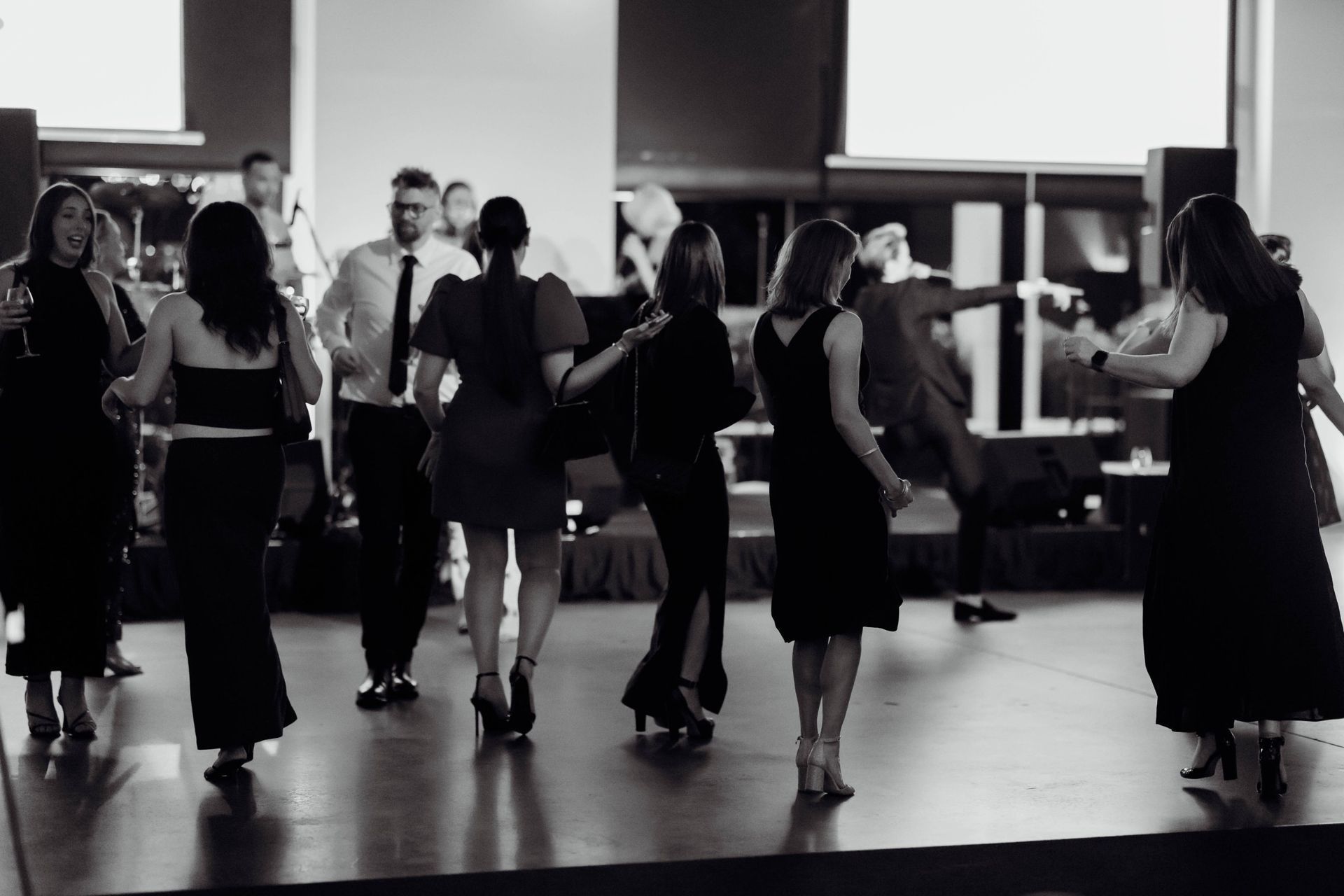 Guests dancing at the EverLend International Women's Day Charity Gala