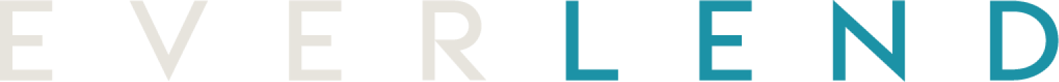EVERLEND logo in teal and gray text on a white background
