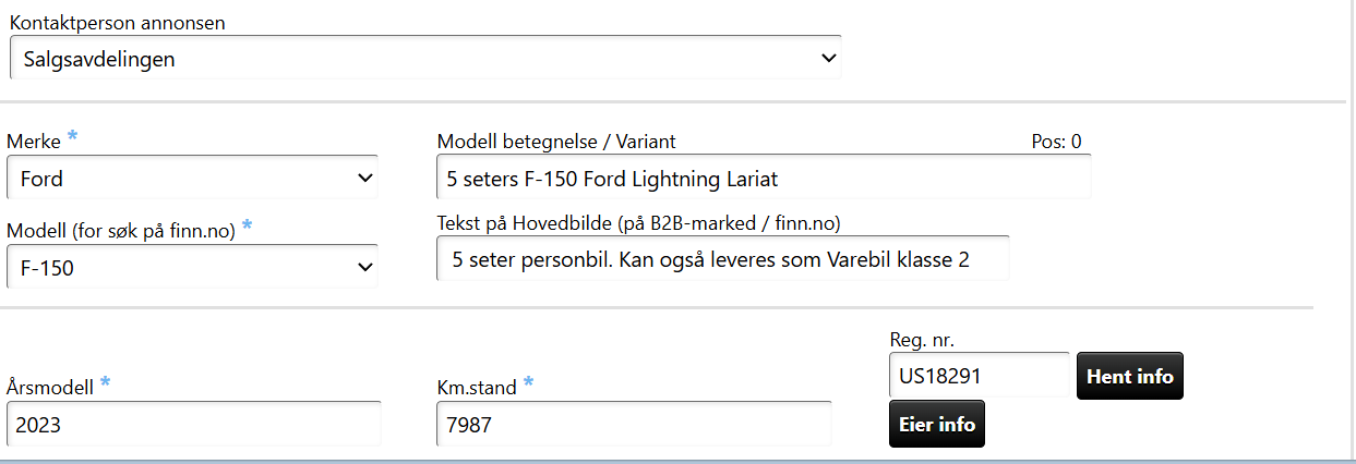 Blurry web form with text fields, dropdowns, and buttons on a white page