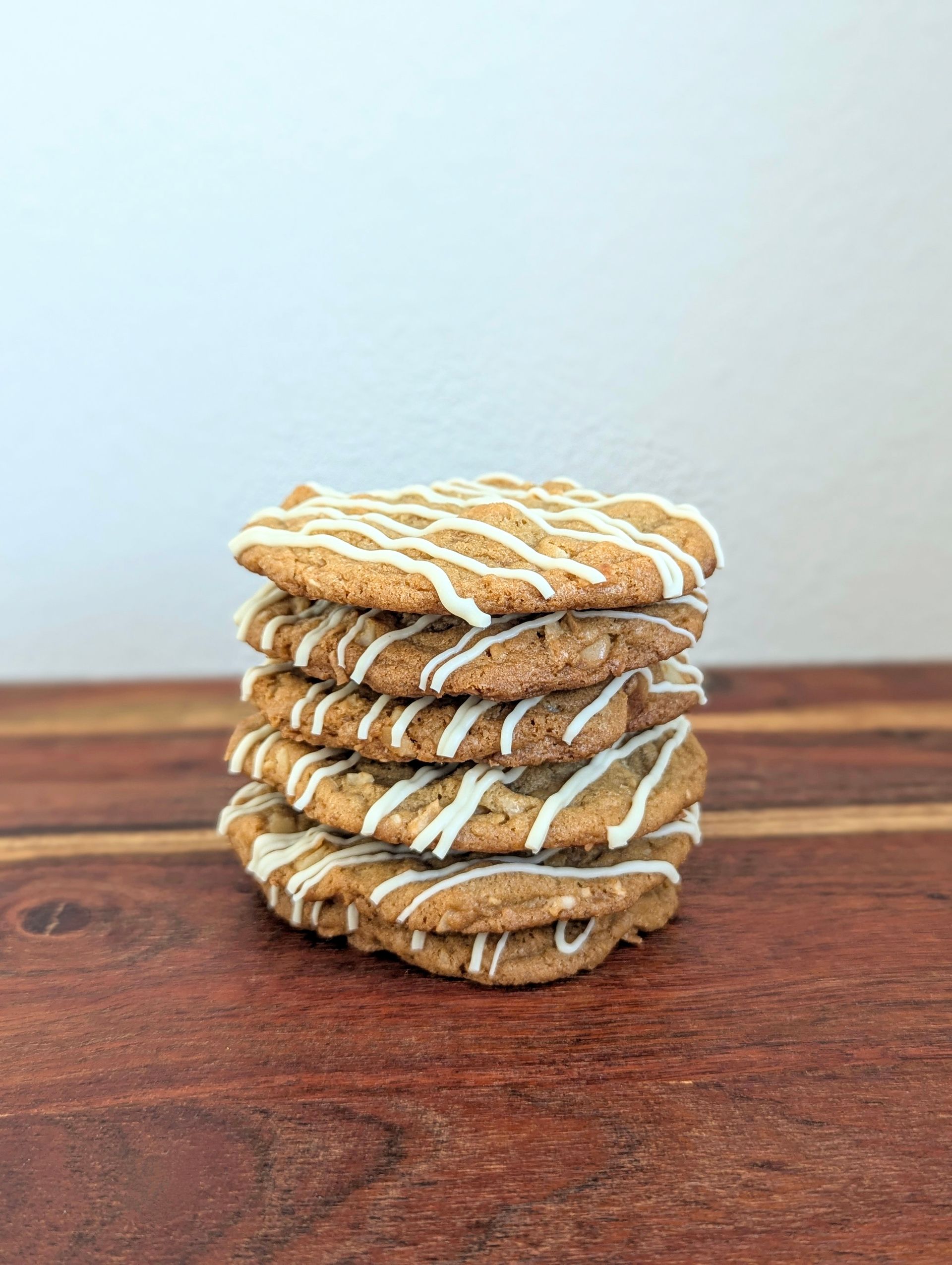 Coconut Macadamia Nut Cookies w/White Chocolate