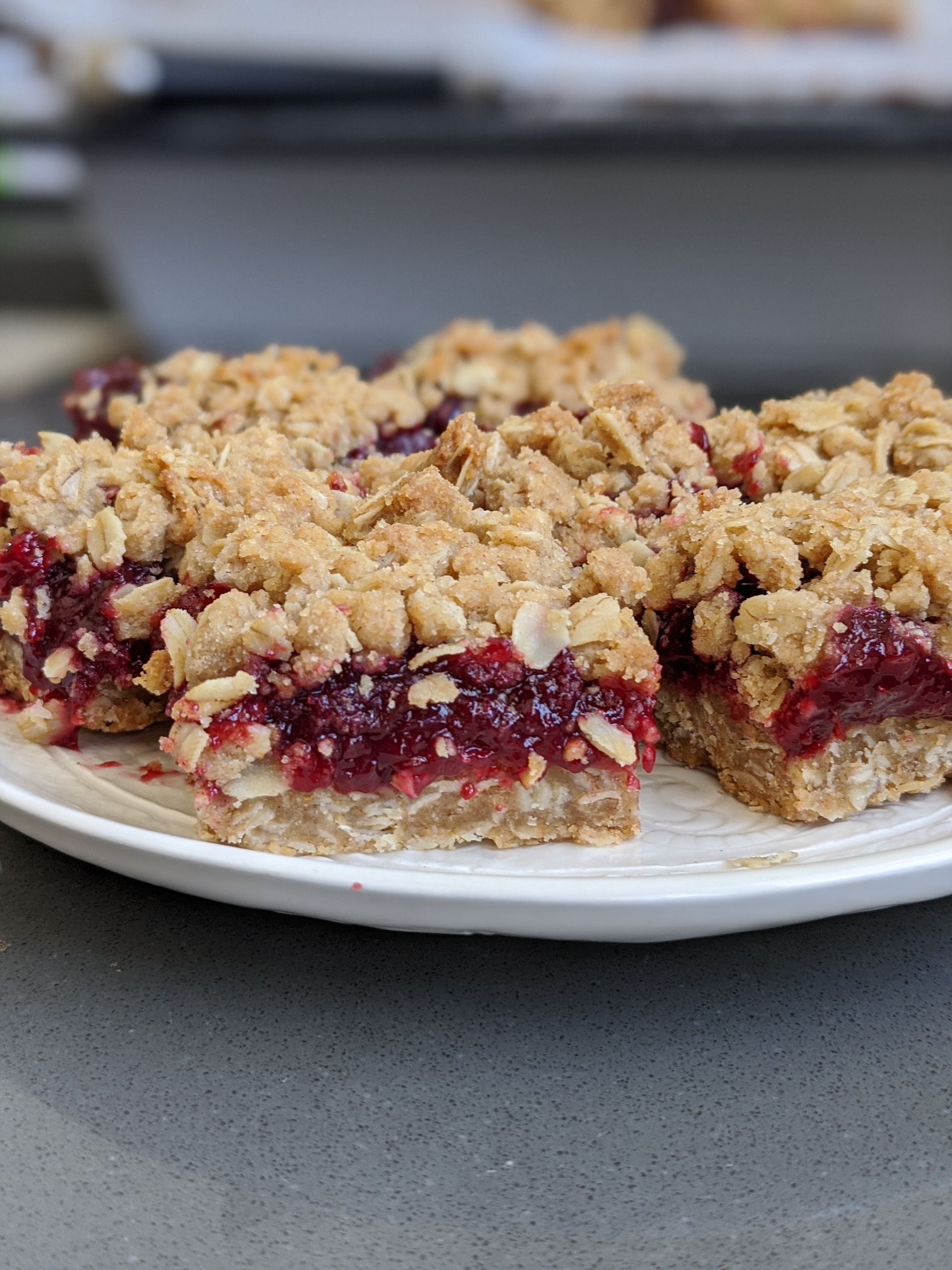Fruit Crumble Bars