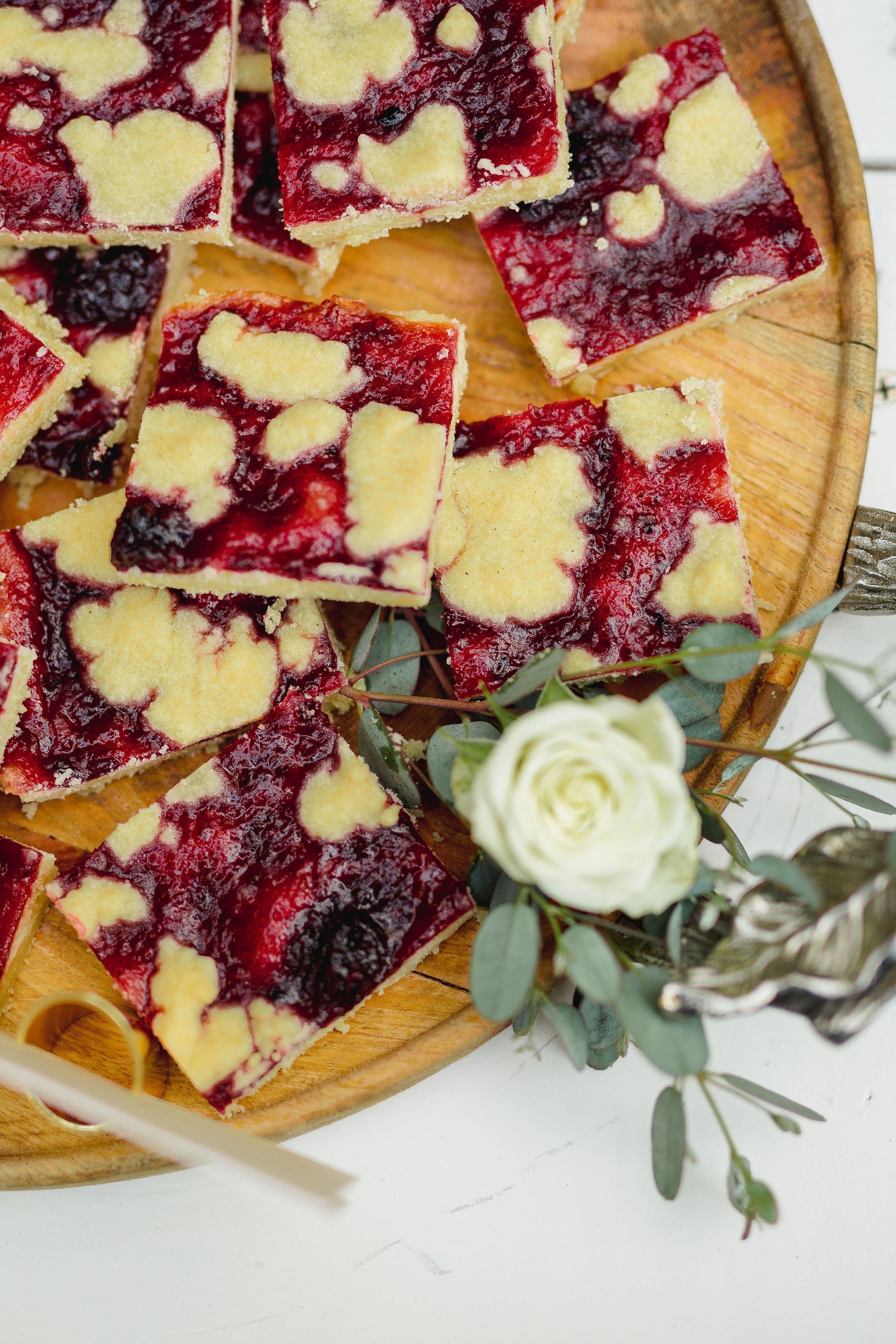 Shortbread Jam Bars