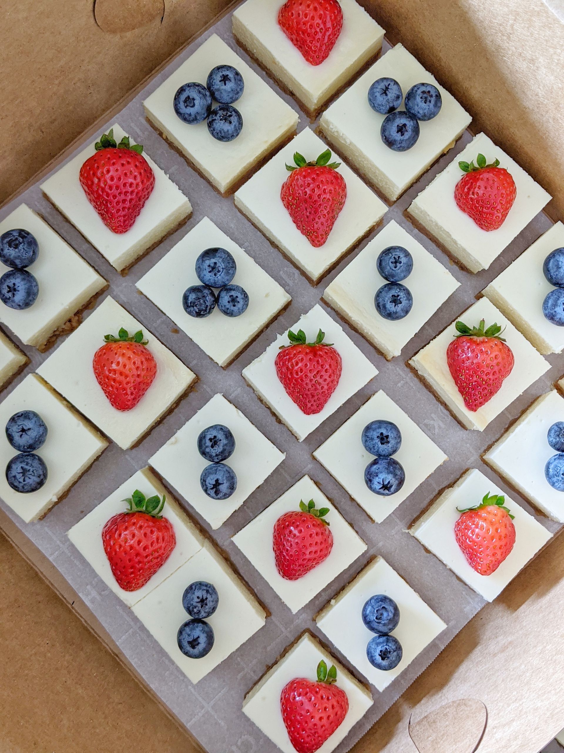 Cheesecake Squares