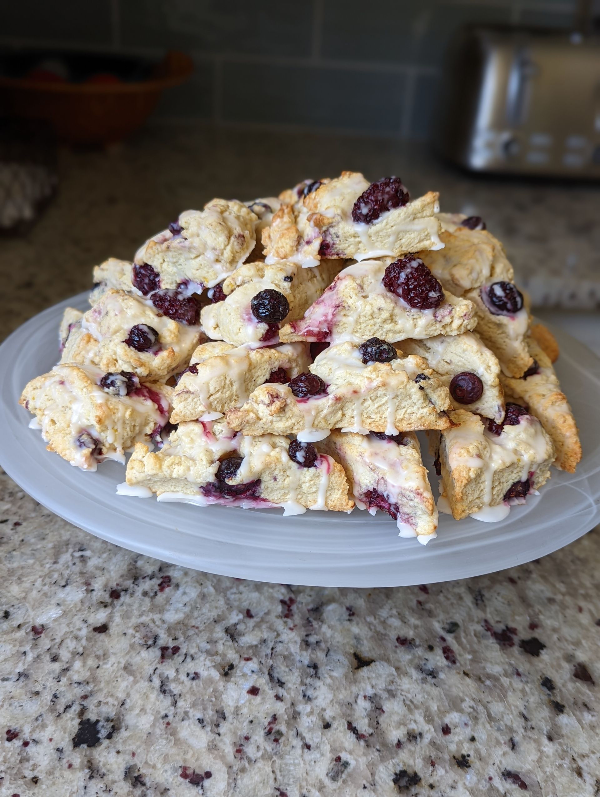 Lemon Blueberry Scones