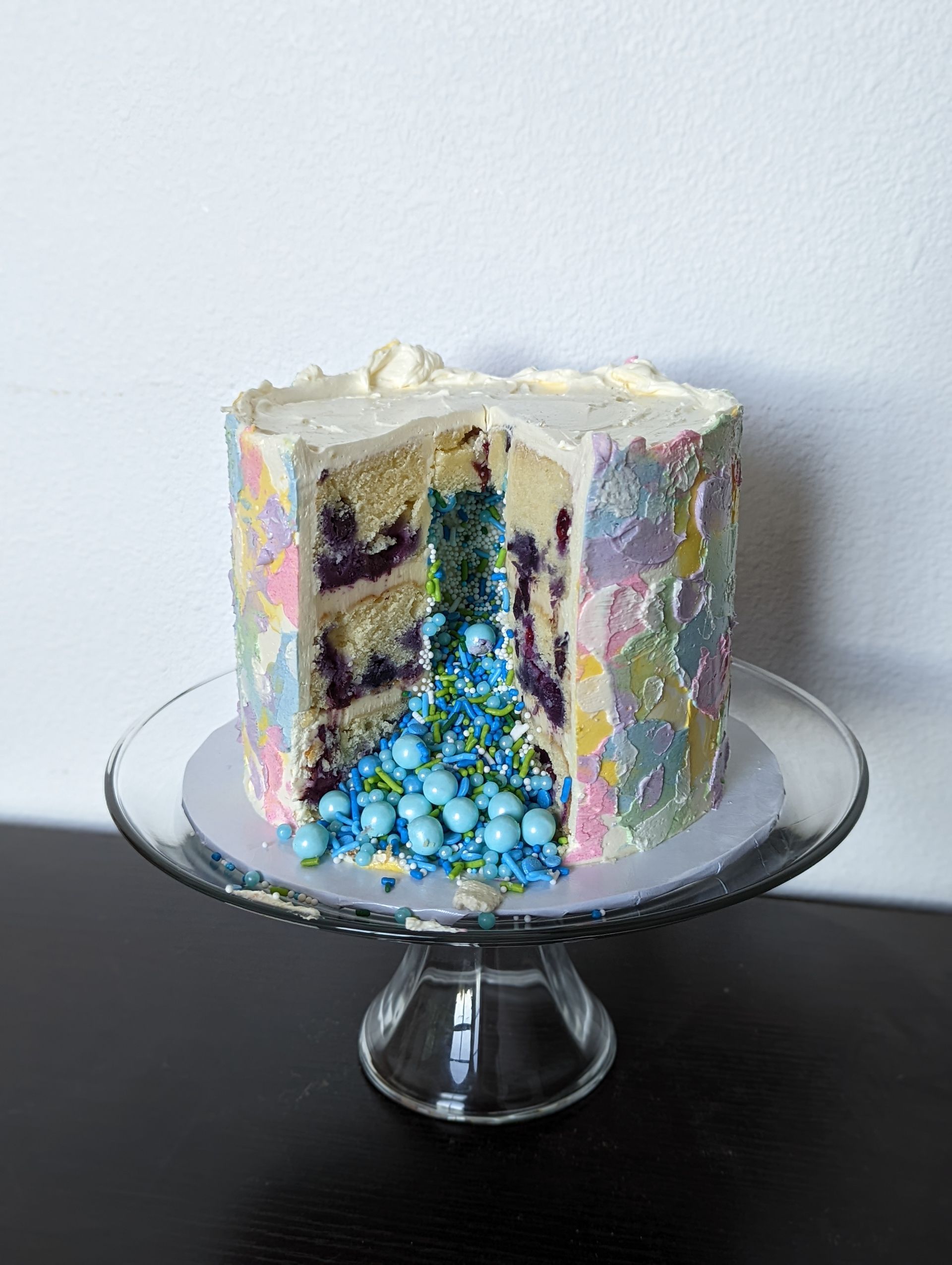 Gender Reveal Cake