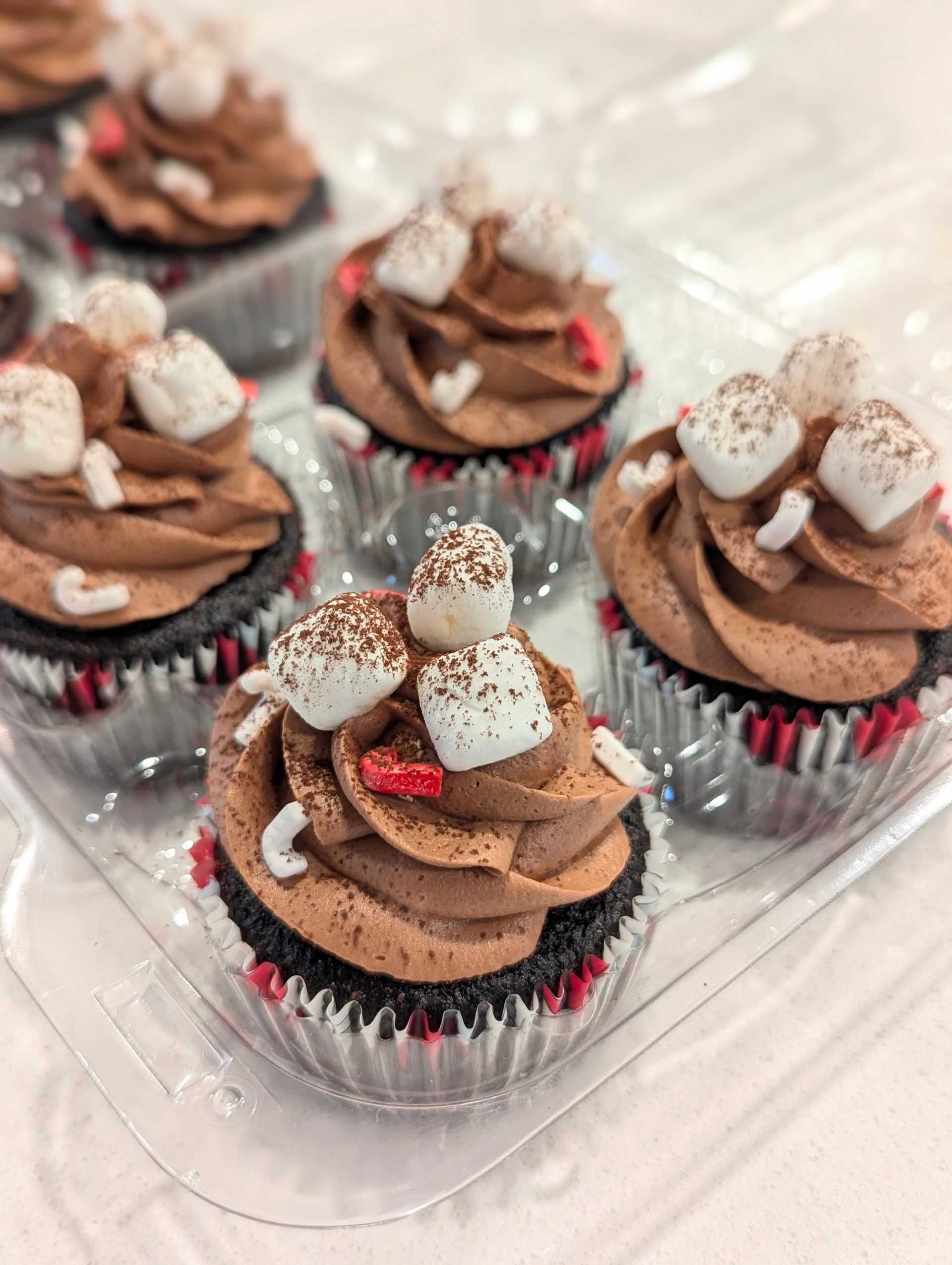 Hot Chocolate Cupcakes