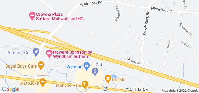 Map of business location