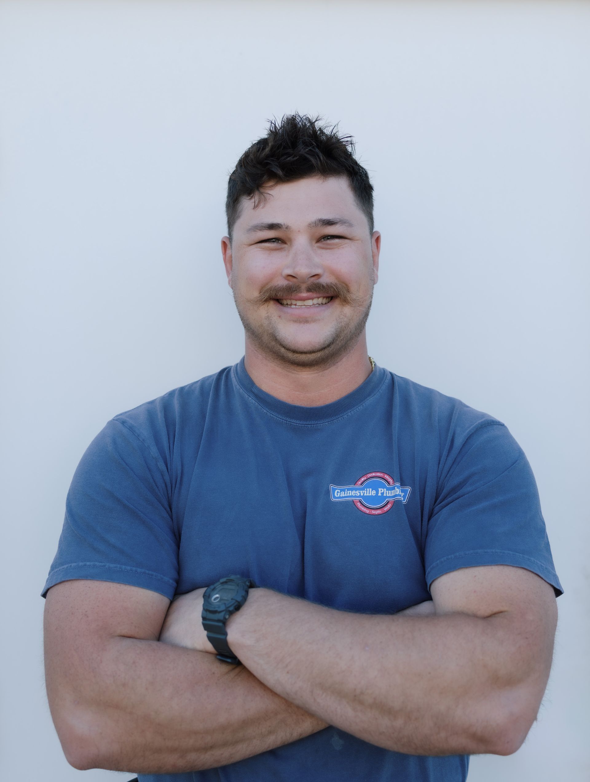 meet the team image placeholder of a man smiling with a black background