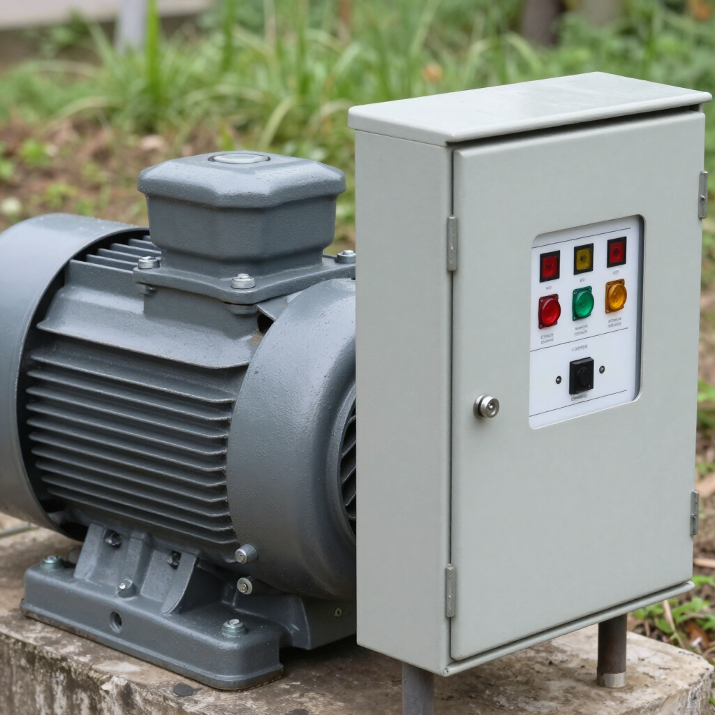 well pump equipment outside of a Toccoa GA home that Gainesville Plumbing was working on