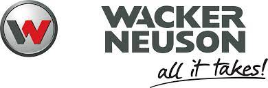 Logo of Wacker Neuson: a red and gray 