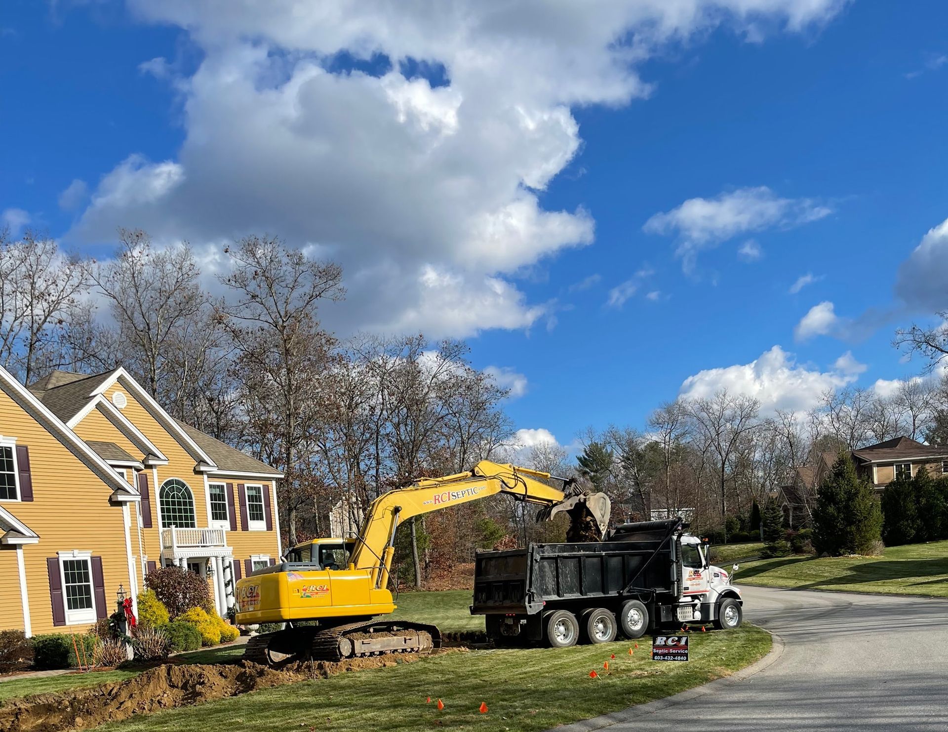 Common challenges faced during septic system installation.