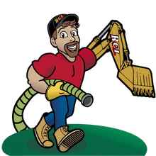 RCI Septic Service logo septic guy