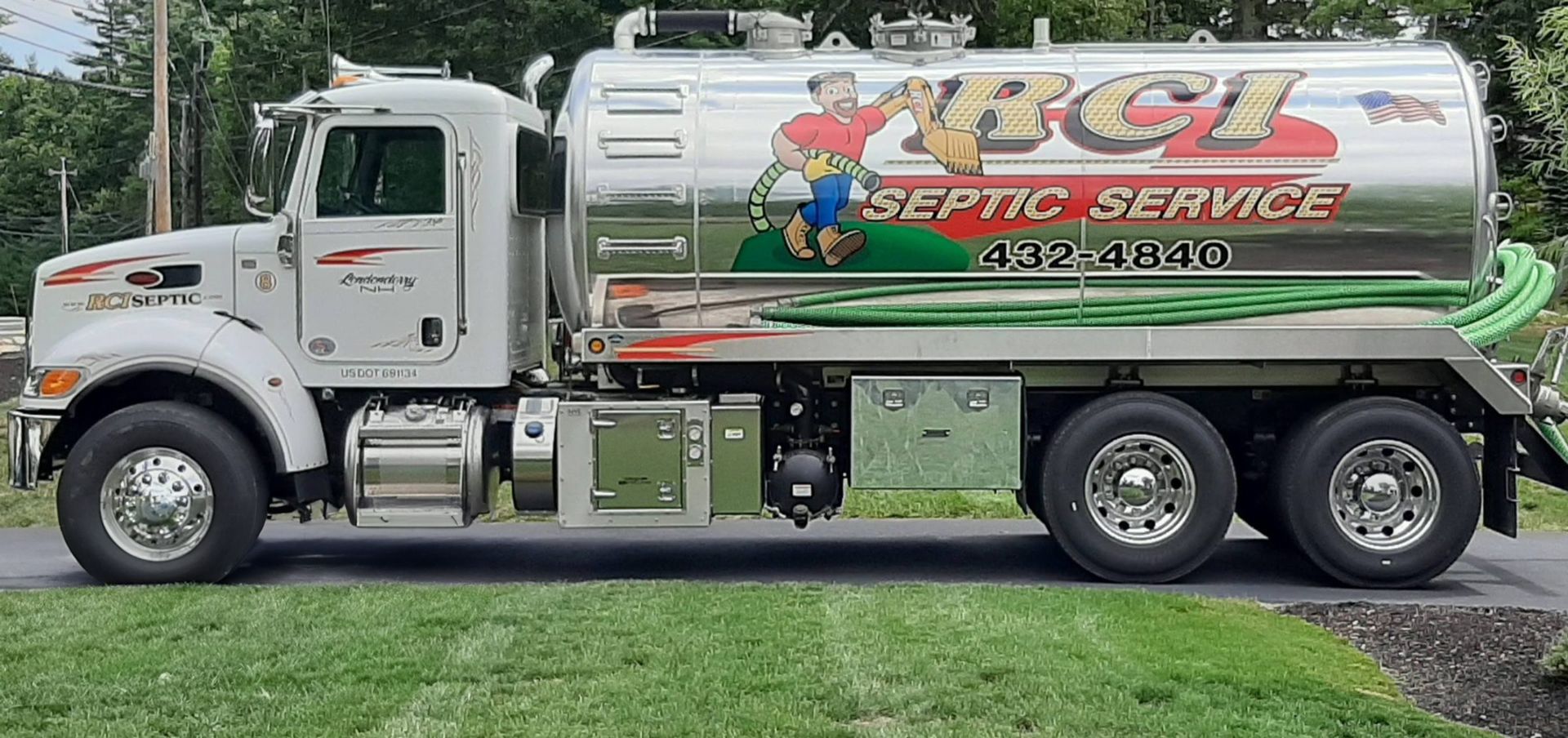 Septic pumped and cleaned out