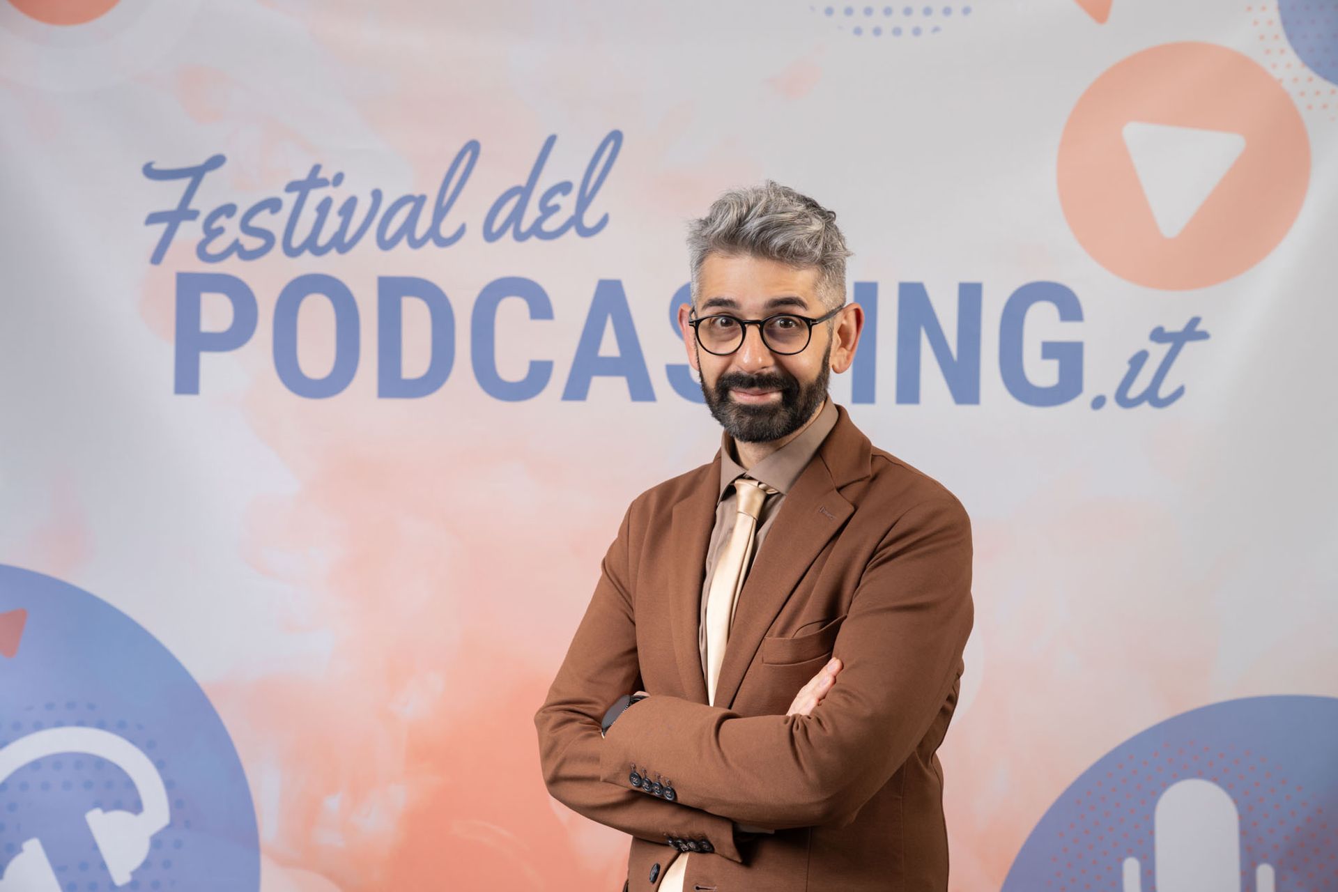 Marcello Forcina al festival del podcasting 2024