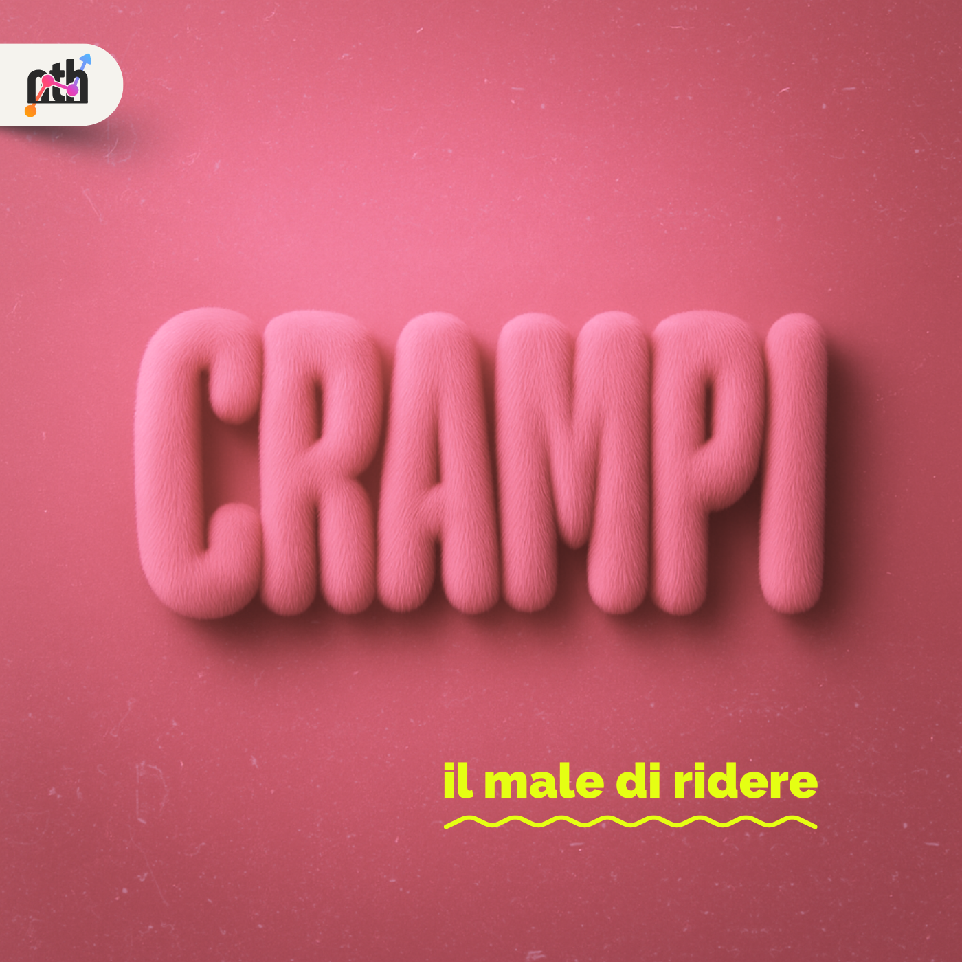 Logo Crampi, epic dramedy podcast, Marcello Forcina