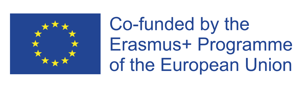The logo for the erasmus + programme of the european union