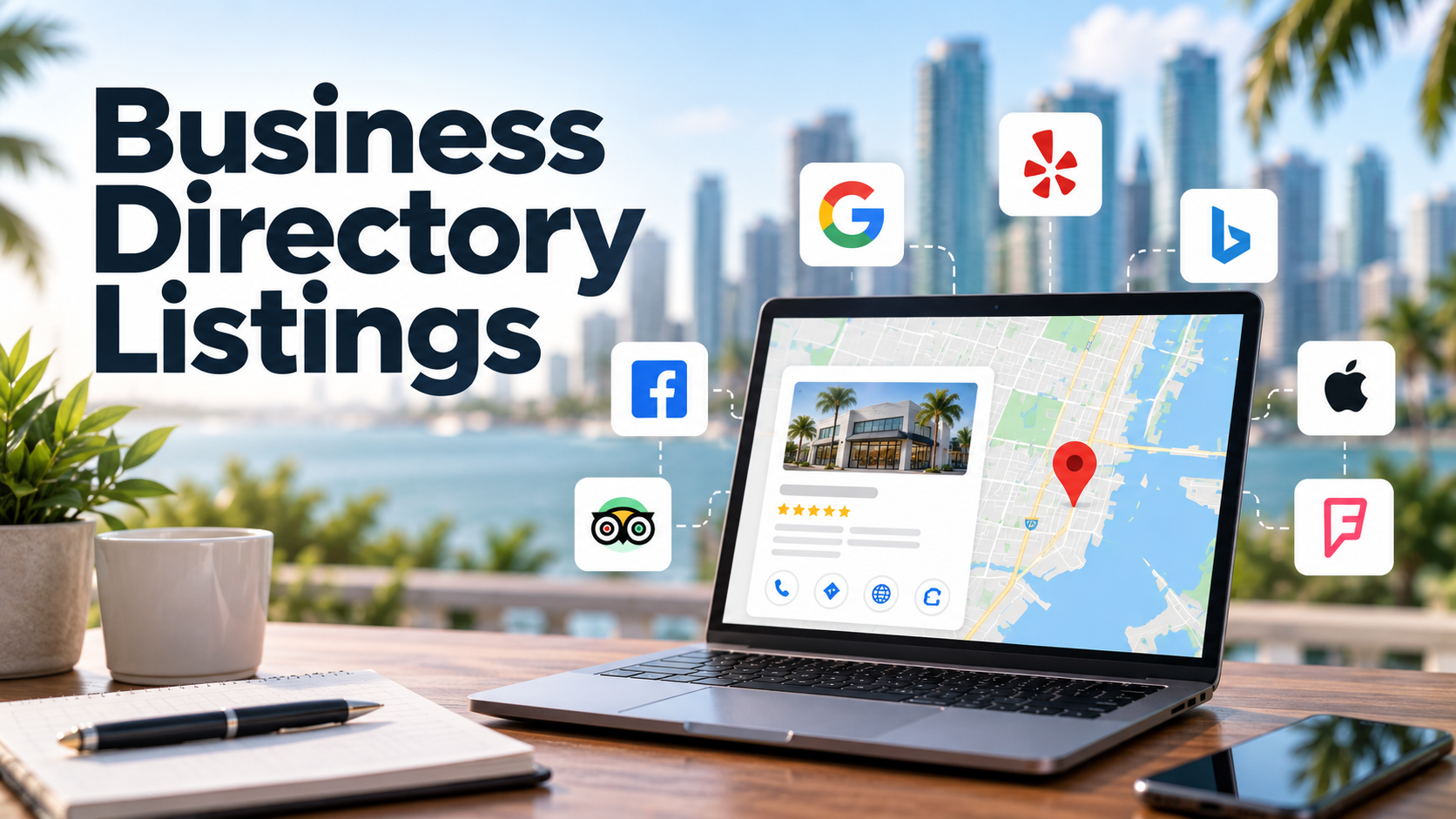 Business directory listings for local SEO