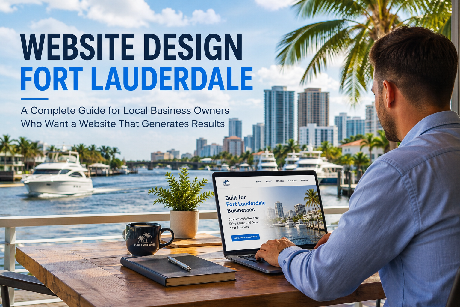 Custom website design for Fort Lauderdale businesses