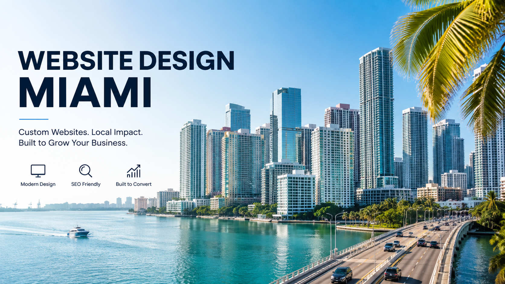 Custom website design services in Miami