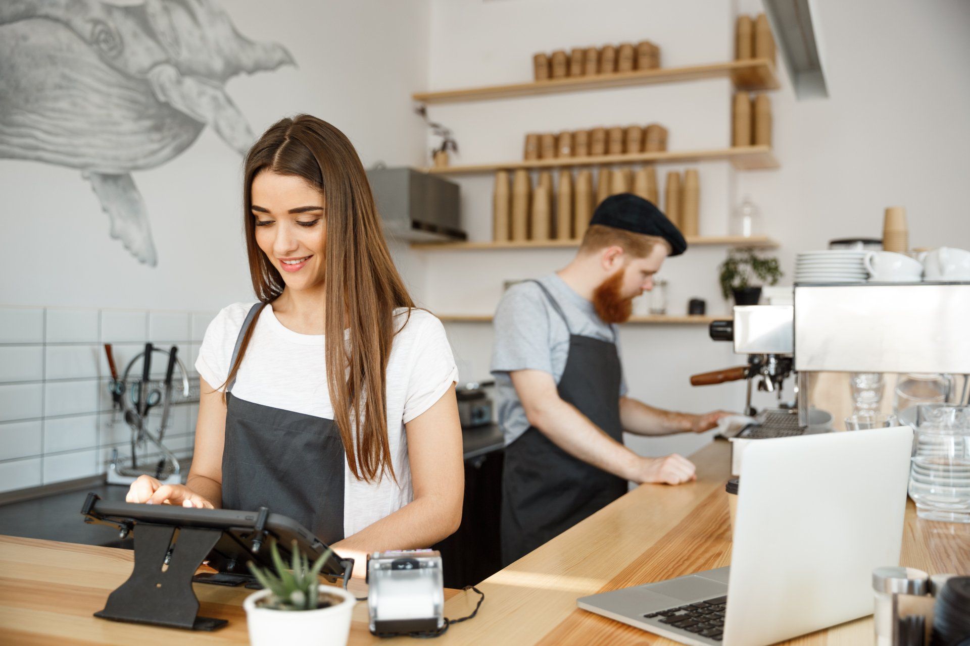 cafetería con inteligencia en procesos