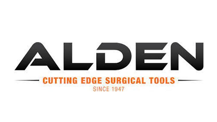 Alden logo with the text