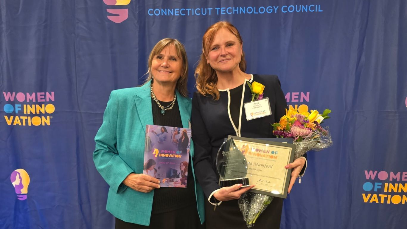 CONNSTEP Cybersecurity Consultant Anna Mumford Wins Women of Innovation Award