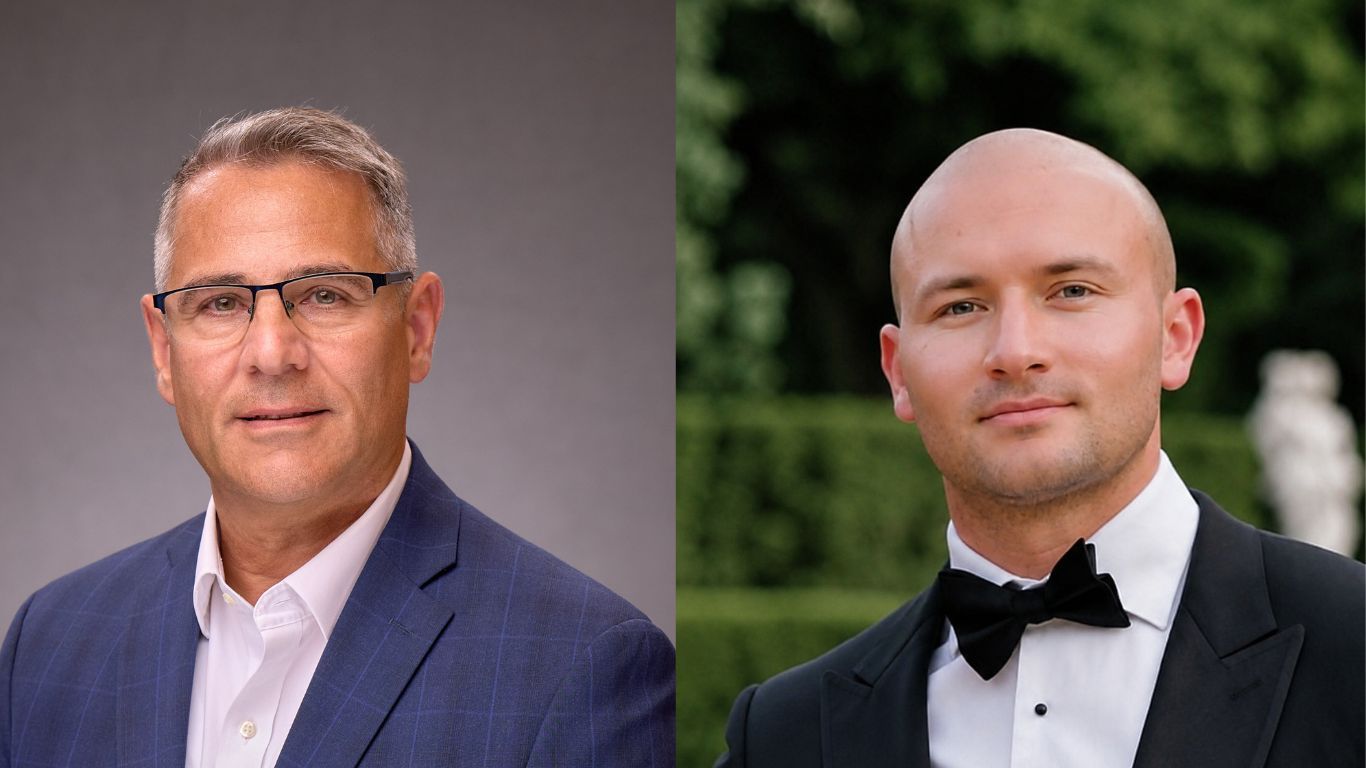 New CONNSTEP board members Michael Scotto and Christian Colon.