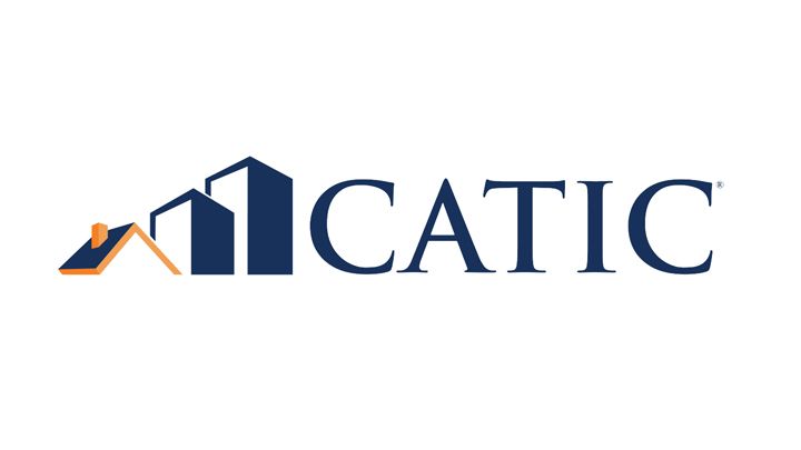 Logo for CATIC: stylized buildings in blue and orange next to the company name in blue text.