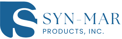 Logo for Syn-Mar Products, Inc. Blue