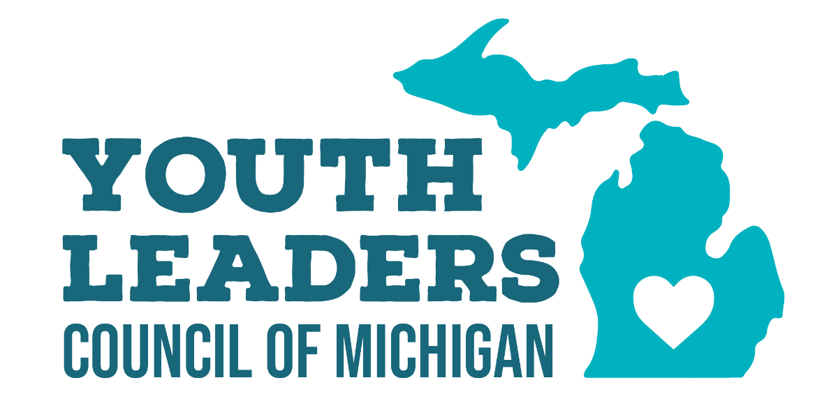 The logo for the youth leaders council of michigan