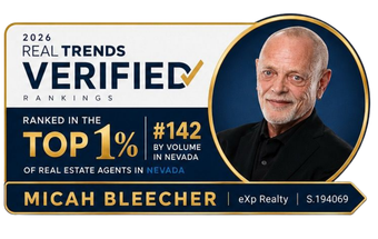 Micah Bleecher | Top 1% • #142 in Nevada | Real Trends Verified Production Micah Bleecher | Top 1% • #142 in Nevada | Real Trends Verified Production