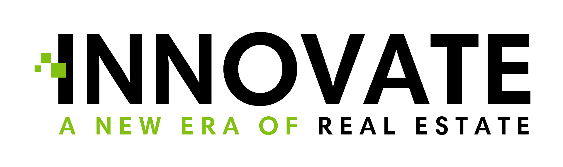 The logo for innovate a new era of real estate