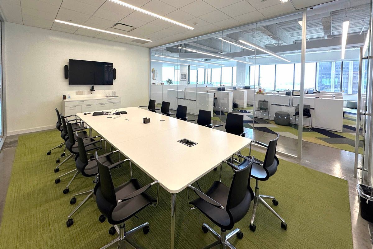 Acoustically Treated Conference Room