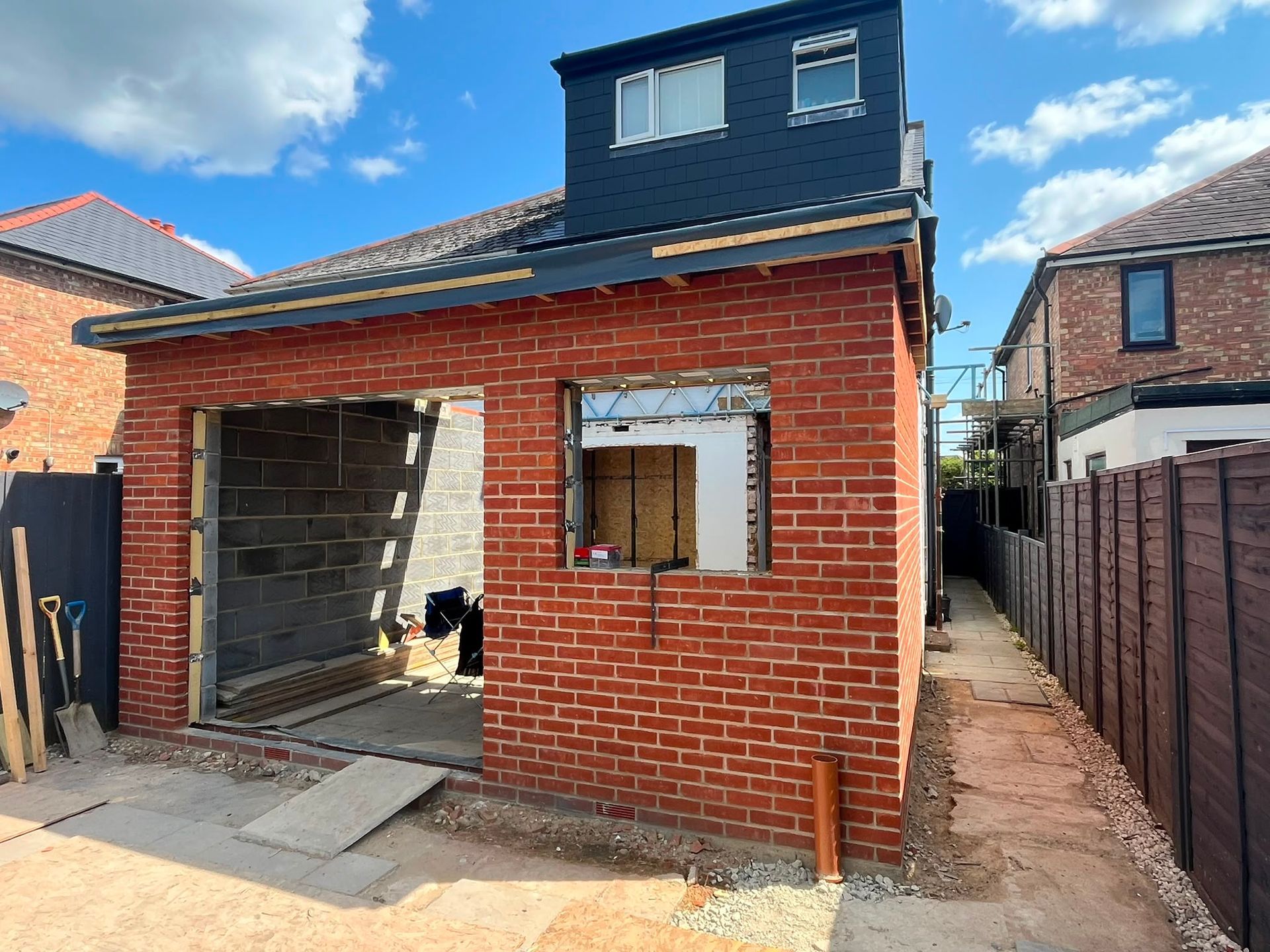 Rubber roof now added on Old Windsor home extension