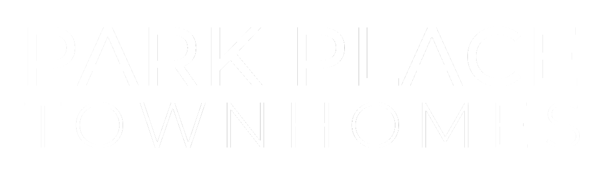 Park Place Townhomes White Logo